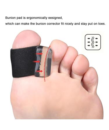 JSHSHILD Gro Toe Separator - Hallux Valgus Relief & Toe Protection | Comfort for Overlapping & Drifting Toes - Buy Online on GoSupps.com