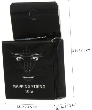 Hemoton Stencil Brow Ink Guide Grooming Threading Ultra- Supplies Positioning Ruler Tool Makeup - Buy Online on GoSupps.com
