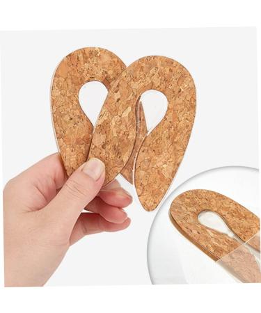 Buy Healvian 6 Pairs Transparent Heel Pad Silicone Insoles - Perfect for Achilles Tendonitis & Heel Pain Relief | Heel Cups & Lifts for Men - Buy Online on GoSupps.com