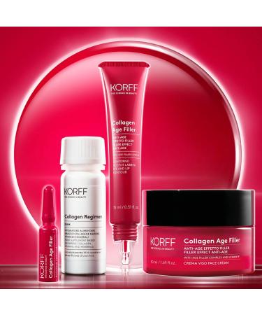 Korff Collagen Age Filler Eye & Lip Contour - Marine Collagen & Vitamin PP | 15ml - Anti-Aging Skincare - Buy Online on GoSupps.com