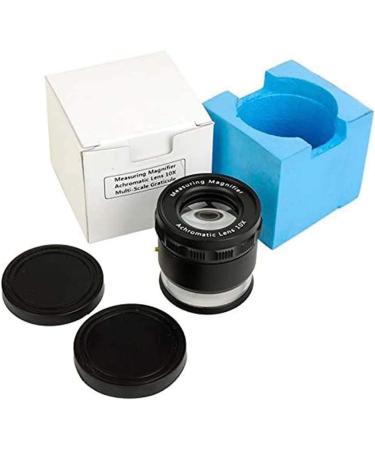 10X Illumination Focal Length Adjustable Cylindrical Magnifying Glass Measuring Magnifying Glass with Multi-Scale Precision Calibration - Buy Online on GoSupps.com