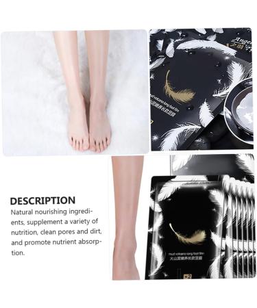 NOLITOY Masques Pieds La Boue Volcanique Exfoliants Hydratants liminateurs De Peaux Mortes Unisexe Soins P dicure Nourrissants Anti- ge Et Adoucissants Pour Usage Domestique - Buy Online on GoSupps.com