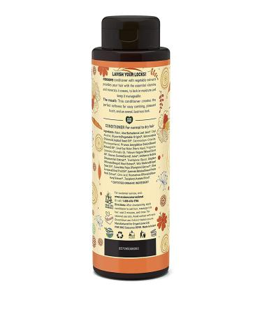 ecoLove Natural Conditioner for Dry & Color Treated Hair | Vegan, SLS & Paraben Free | 17.6 oz Carrot, Pumpkin & Sweet Potato - Buy Online on GoSupps.com
