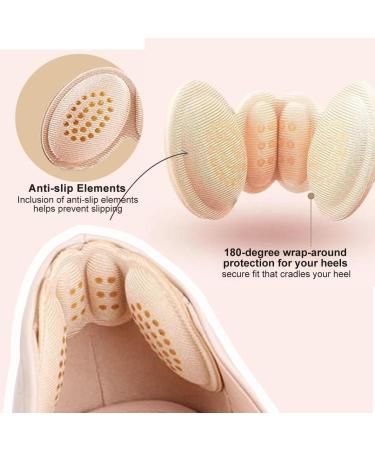 Buy Heel Cushions for Shoes - Pain Relief Pads for Women & Men | Adjust Fit & Comfort (5 Pairs - Buy Online on GoSupps.com