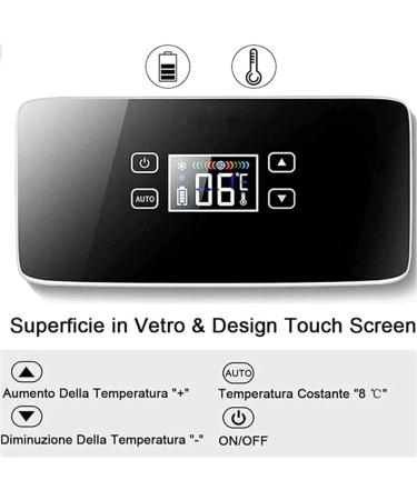 Insulin Cooler Refrigerated Box Led Display 0-18 Drug Reefer Cooler Travel Portable Car Refrigeration Case/Small Travel Box for Medication 8-24 Hours Battery Life 3battery - Buy Online on GoSupps.com