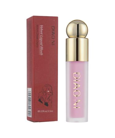 Blush Stick Blendable Moisturizing Milk Blush Soft Cheek Tint Matte Dewy Finish | Cheep Blush Lipstick Waterproof Cream Blush All Day Last Easy to Blend Natural Makeup Pochy 3#