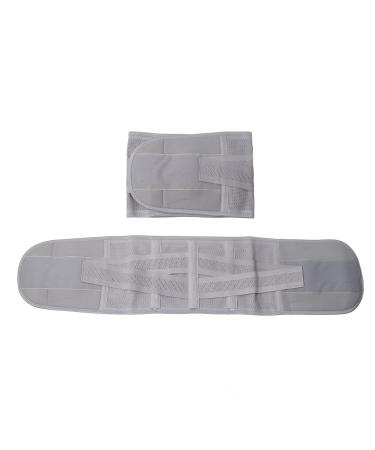 Buy XL Grey Back Brace - Breathable Design with Removable Lumbar Support for Effective Lower Back Pain Relief - Ships Internationally - Buy Online on GoSupps.com