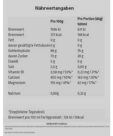  Isostar Isostar Hydrate & Perform Iso Drink - 400g isotonic powder drink - Electrolyte powder to support athletic performance - Cranberry + 0.5 liter bottle - Buy Online on GoSupps.com
