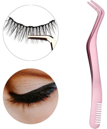 Buy Harilla Pink Eyelash Tweezers | DIY Eyelash Extensions Accessories & Tools for Perfect Application - Buy Online on GoSupps.com