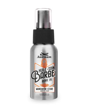 Care oil for beard mandarin/cedar