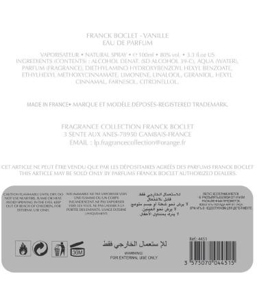 unisex Parfum Vanille 3.4 OZ - Buy Online on GoSupps.com