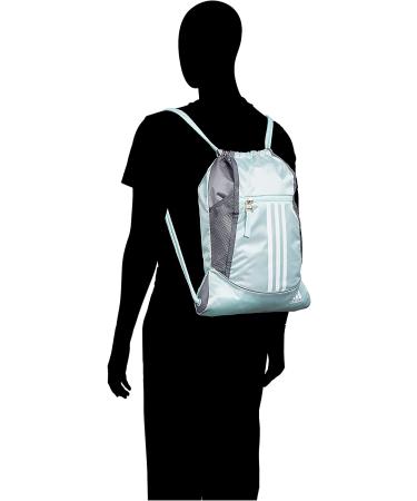 adidas Alliance 2 Sackpack - Stone Wash Carbon/Bliss Pink/Snowglobe - One Size - Buy Online on GoSupps.com