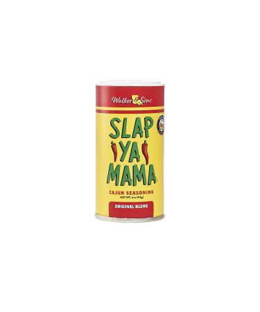 Slap Ya Mama All Natural Cajun Seasoning from Louisiana, Original Blend, MSG Free and Kosher, 4 Ounce