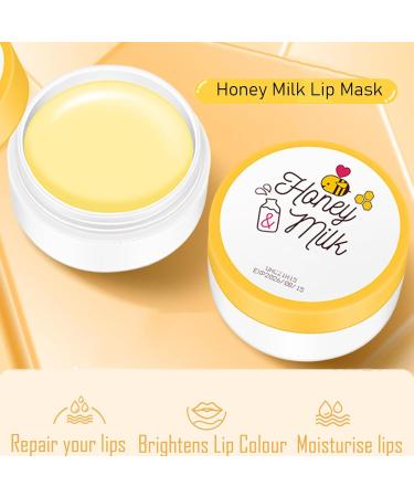 Lip Balm Set Milk Honeybalm Lip Balm Lip Care Moisturizing And Plump Lip Skincare Set - Lip Hydration Exfoliating Minimizing Lip Lines Brightening Lip Repair - Lip Scrub Lip Balm Lip Oil Lip Mask - Buy Online on GoSupps.com