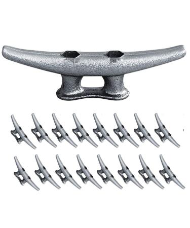 Simplified Living 4" Galvanized Iron Dock Cleat 8