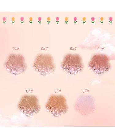 XIXIAN Blush Face Powder Blush Makeup Cheek Blush Contour & Highlight Face Natural-Looking Blush 04 - Buy Online on GoSupps.com