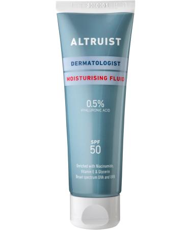 ALTRUIST Moisturising Fluid SPF50 50ml - Buy Online on GoSupps.com