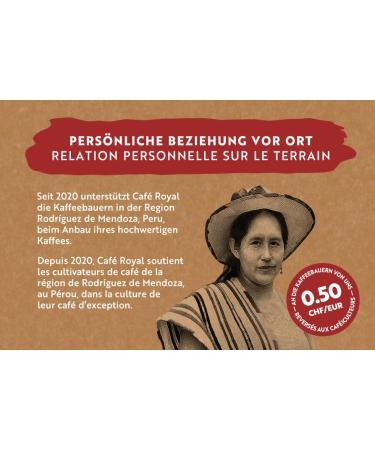  Caf Royal Caf Royal Peru Bio Fairtrade Classico Coffee Beans 0.5 kg - Buy Online on GoSupps.com