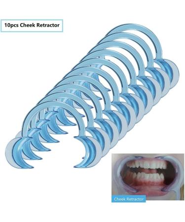 10Pcs 3ml Multipurpose Teeth Whitening Gel Teeth Bleaching Gel Gum Protection Gel with 10pcs Cheek Retractor for Clinic Dentistry Home - Buy Online on GoSupps.com