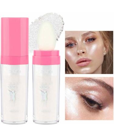 Highlighter Makeup Stick - Body Face Highlighter Patting Stick Powder - Natural Three-Dimensional Face Powder Blusher for Women Men Females Males Uaxiu 01#white - Buy Online on GoSupps.com