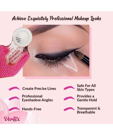 Makeup Tape for Precise Eyeliner & Eyeshadow Application - Eyeliner Stencil Strips for Clean Edges and Winged Liner - Shadow Shield Pads for Perfect Eye Makeup - Buy Online on GoSupps.com