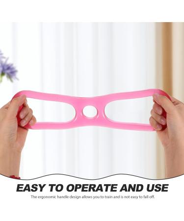 Toddmomy Elastic Pull Rope - Figure 8 Silicone Resistance Band for Yoga & Fitness | Medium Tension Drawstring Puller - Pink - International Shipping Available - Buy Online on GoSupps.com