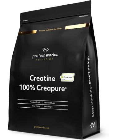 Protein Works Creapure Creatine (Unflavoured) - 250g, 50 Servings - Buy Online on GoSupps.com