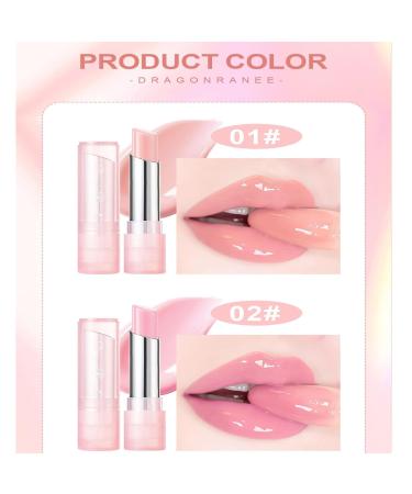 Color Changing Lipstick Jelly Lipstick Long-Lasting Waterproof Lip Gloss Warm Change Tinted Lip Balm Moisturising And Nourishing Dry Chapped Lips Lip Balm Set for Girls Teens & Women - Buy Online on GoSupps.com