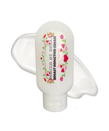 Bodied by Bella Breast Reduction Cream for Women Natural Bust Cream for Firming Lifting & Comfort with Collagen Elastin Retinol & Ginseng Vegan Fast Absorbing Non-Greasy No Residue 4 oz