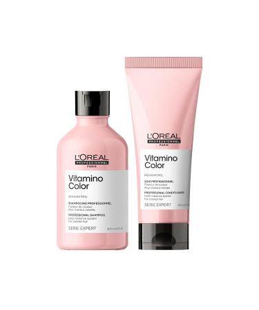 L'Or al Professionnel LOr al Professionnel Colorretaining rinse for colored hair with Resveratrol 200 ml & LOr al Professionnel Colorretaining hair shampoo for colored hair Vitamino Color Shampoo 300 ml