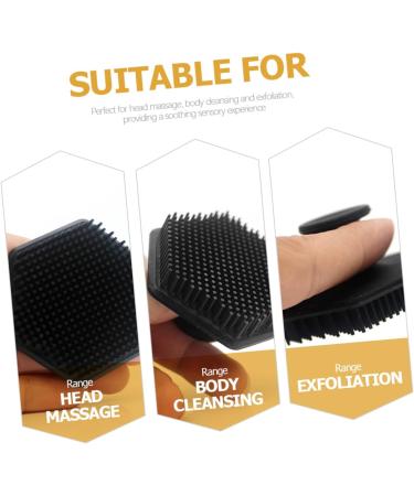 Mikinona Silicone Face Brush Face Exfoliator Brush Female Facial Brush Face Cleaning Tool Cleansing Facial Brush Silicone Bath Scrubber Face Cleaning Brush Lady Facial Brush Face Wash Brush - Buy Online on GoSupps.com