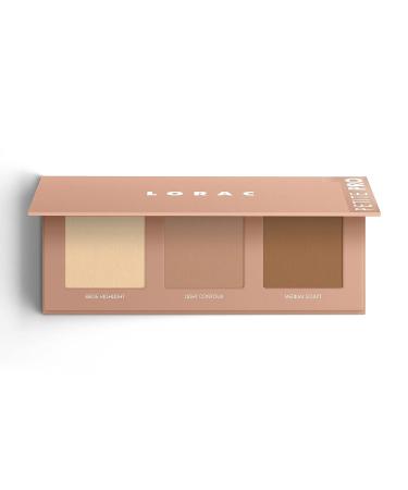 LORAC Petite PRO Contour Powder Palette Highlighter Trio - Achieve flawless contours with this compact trio - Buy Online on GoSupps.com