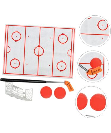 Milist Mini Hockey Toys Set - Decompression Pucks Bats & Play Parts | Perfect for Ice Hockey Fun | Durable Plastic Design - Buy Online on GoSupps.com