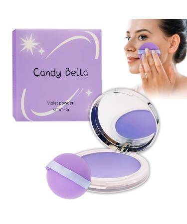 Gubuyi Lavender Matte Powder Silky Face Oil Control Gel Water Resistant Makeup Long Lasting