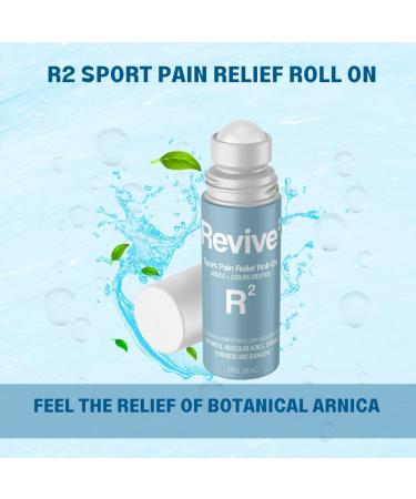 R2 Sport Pain Relief Roll-On | Fast-Acting Soothing Relief for Athletes - Shop Internationally - Buy Online on GoSupps.com