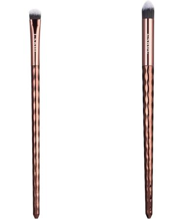 Make Up Brushes LaRoc 10pc - Professional Diamond Makeup Brush Set Complete Coverage Make Up Set - Concealer Powder Brush Eyeliner Eyeshadow Brushes & More - Deep Bronze - Buy Online on GoSupps.com