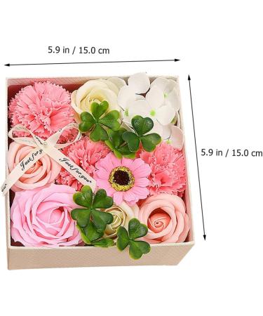 Ciieeo 3 Boxes Carnation Soap Flower Wedding Favors Stocking Stuffer Gifts Preserved Flower Gift Wedding Flowers Flower Decor Soap Flower Bouquet Faux Floral Decorate Artificial Paper Pinkx3pcs 15x15x8cmx3pcs - Buy Online on GoSupps.com
