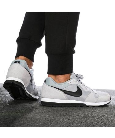 Buy Nike Men's MD Runner 2 Gymnastics Shoes - Grey Wolf Grey Black White (EU 40) - International Shipping Available - Buy Online on GoSupps.com