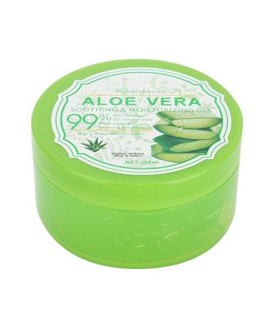 300g Organic Aloe Vera Gel - Natural Soothing Moisturizer for Skin & Hair Sunburn Relief Scar Repair & Anti-Inflammatory Care - Buy Online on GoSupps.com