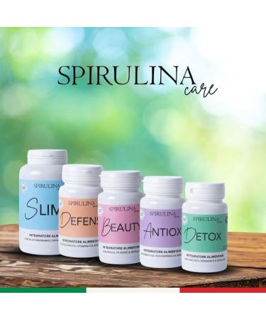 Grape Seeds (OPC) and Resveratrol - Antioxidant for Skin and Microcirculation with Spirulina Green Tea Vitamin E and Selenium - 60 Tablets to 800mg - Buy Online on GoSupps.com