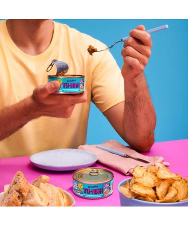 TU-NAH Multipack BettaF!sh canned tuna substitute 6 x 140g - Buy Online on GoSupps.com