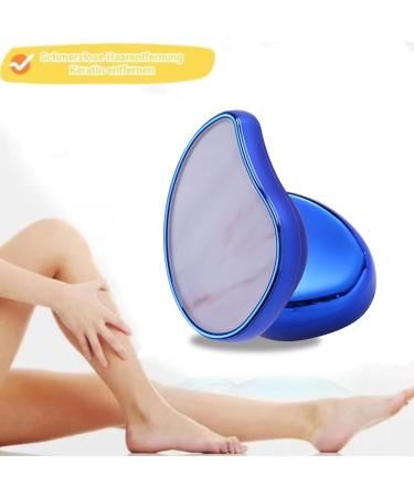 Nano Crystal Hair Remover Painless Hair Removal Epilator for Women & Men | Gentle Effective & Shiny Blue Hair Eraser - Buy Online on GoSupps.com