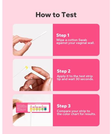 Choppie Vaginal Health pH Test Strips - 50 Strips for Women | Monitor Feminine Health & Prevent Infections | Accurate pH Balance Test - Buy Online on GoSupps.com