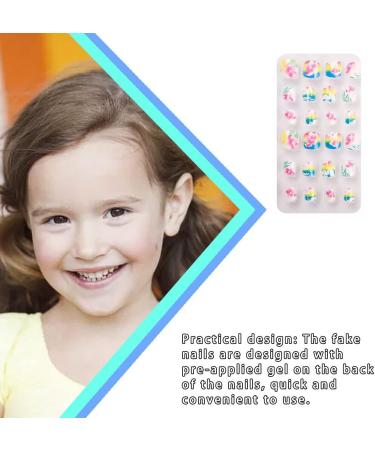 dijiusidy 1 Set Christmas Nail Wraps Cartoons Style Decor Adorable False Fingernails Children Removable Art Decals DIY Manicure PNT-16-03 - Buy Online on GoSupps.com