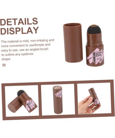 NOLITOY 4 Pcs Hairline Eyebrow Powder Line Embellish Concealer Eyebrow Stamp Stencil Kit Eyebrow Definer Halloween Makeup Supplies Hairline Coverage Powder Product Modify - Buy Online on GoSupps.com