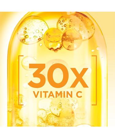 G.arnier_Skin_Naturals Bright Complete 30X Vitamin C Booster Face Serum Increases Skin's Glow Instantly and Reduces Spots Overtime with 2% Niacinamide + 0.5% Salicylic Acid for Men & Women 50 ml - Buy Online on GoSupps.com
