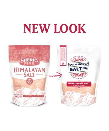 Sherpa Pink Himalayan Salt - 2 lb. Coarse Grain for Grinders - 2 Pound Bag (Pack of 1) - Buy Online on GoSupps.com