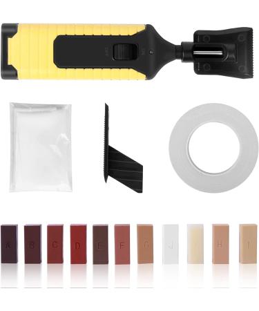 Wood Floor Furniture Repair Kit- Laminate Vinyl Hardwood Floor Repair Kit Wax Wood Filler Kit Touch Up Marker Pens Cover Scratches  Stains  Cracks  Holes for Wooden Floor  Door  Cabinet  Table  Stairs - Buy Online on GoSupps.com