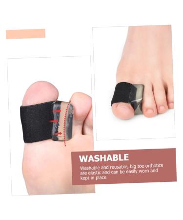 Buy 4 Pairs Toenail Separator Spacers for Women & Men - Bunion Dividers & Foot Care Supplies - 2.5x2cm Black - Buy Online on GoSupps.com