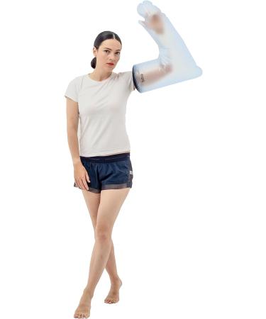 Waterproof Silicone Gypsum Arm Protector | Reusable Shower Protection for Adults - Buy Online on GoSupps.com